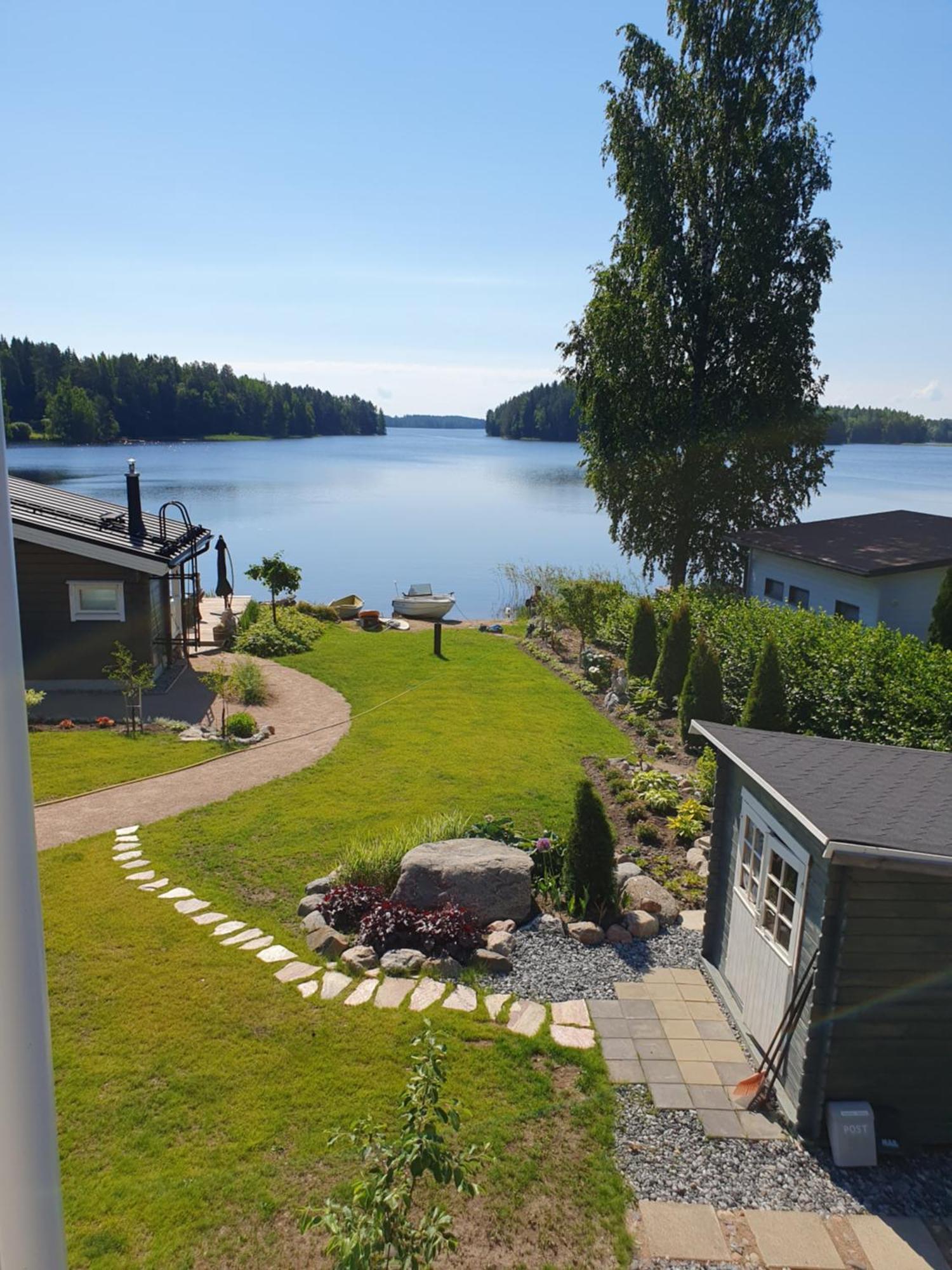 Stunning Log Cabin 45M2 On The Shore Of Kallavesi. Kuopio Exterior foto