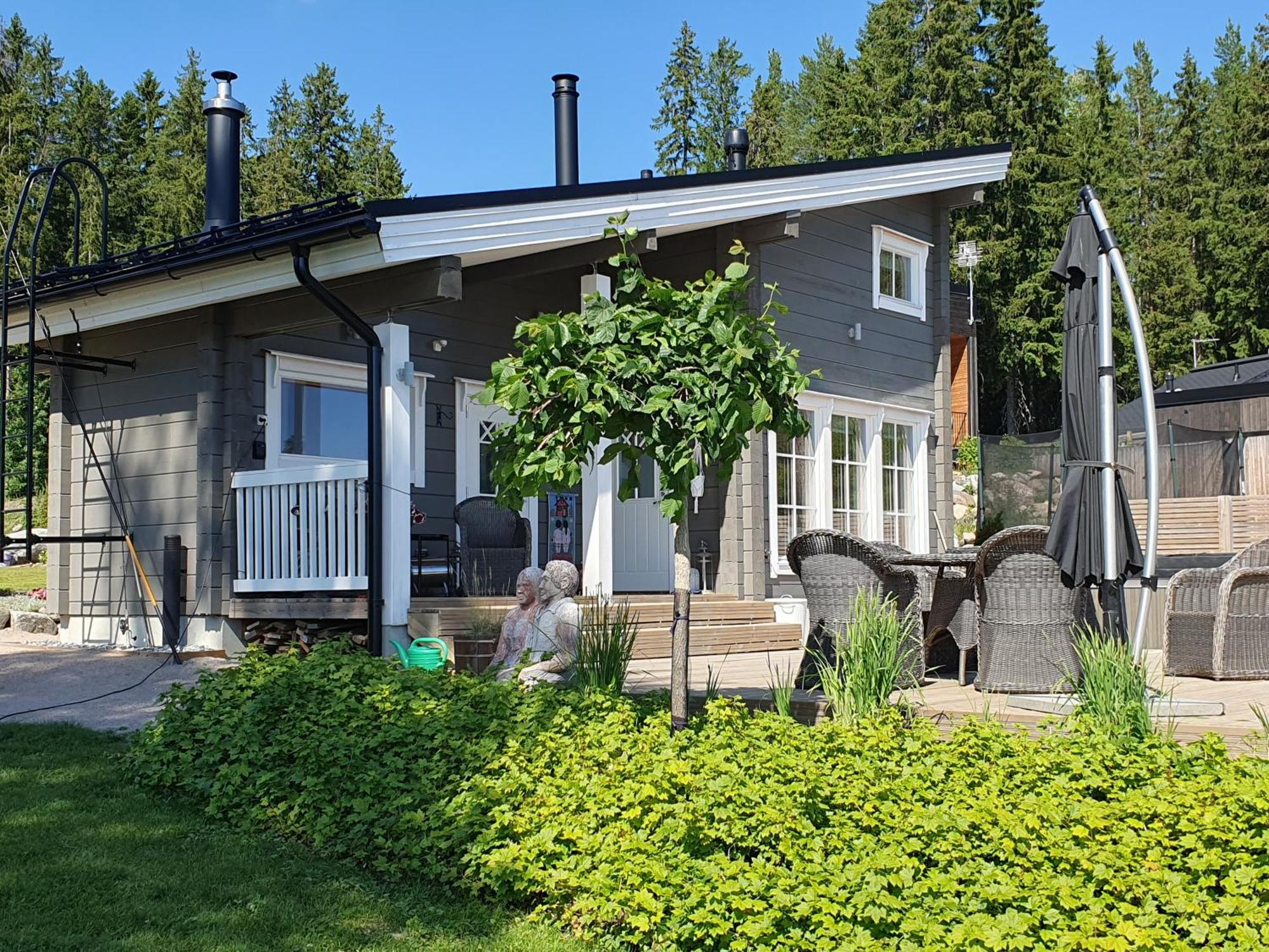 Stunning Log Cabin 45M2 On The Shore Of Kallavesi. Kuopio Exterior foto